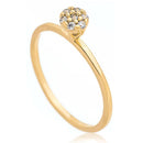 Anel Ouro 18k Aro Fino Minimalista