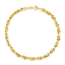 Pulseira Ouro 18k Trançada