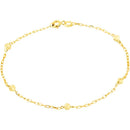 Pulseira Ouro 18k Fina Feminina