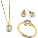 Conjunto Ouro 18k Premium Presente