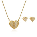 Conjunto Ouro 18k Design Moderno